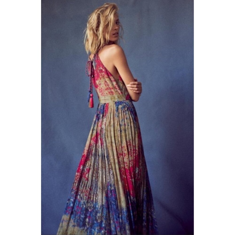 Abstracted Floral Maxi by Bhanuni by Jyoti.  Anthropologie